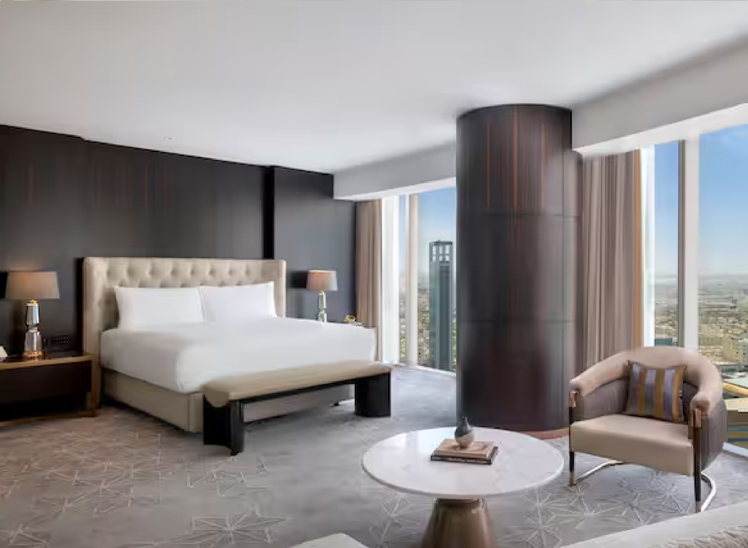 Hilton Riyadh Olaya Hotel interior.
