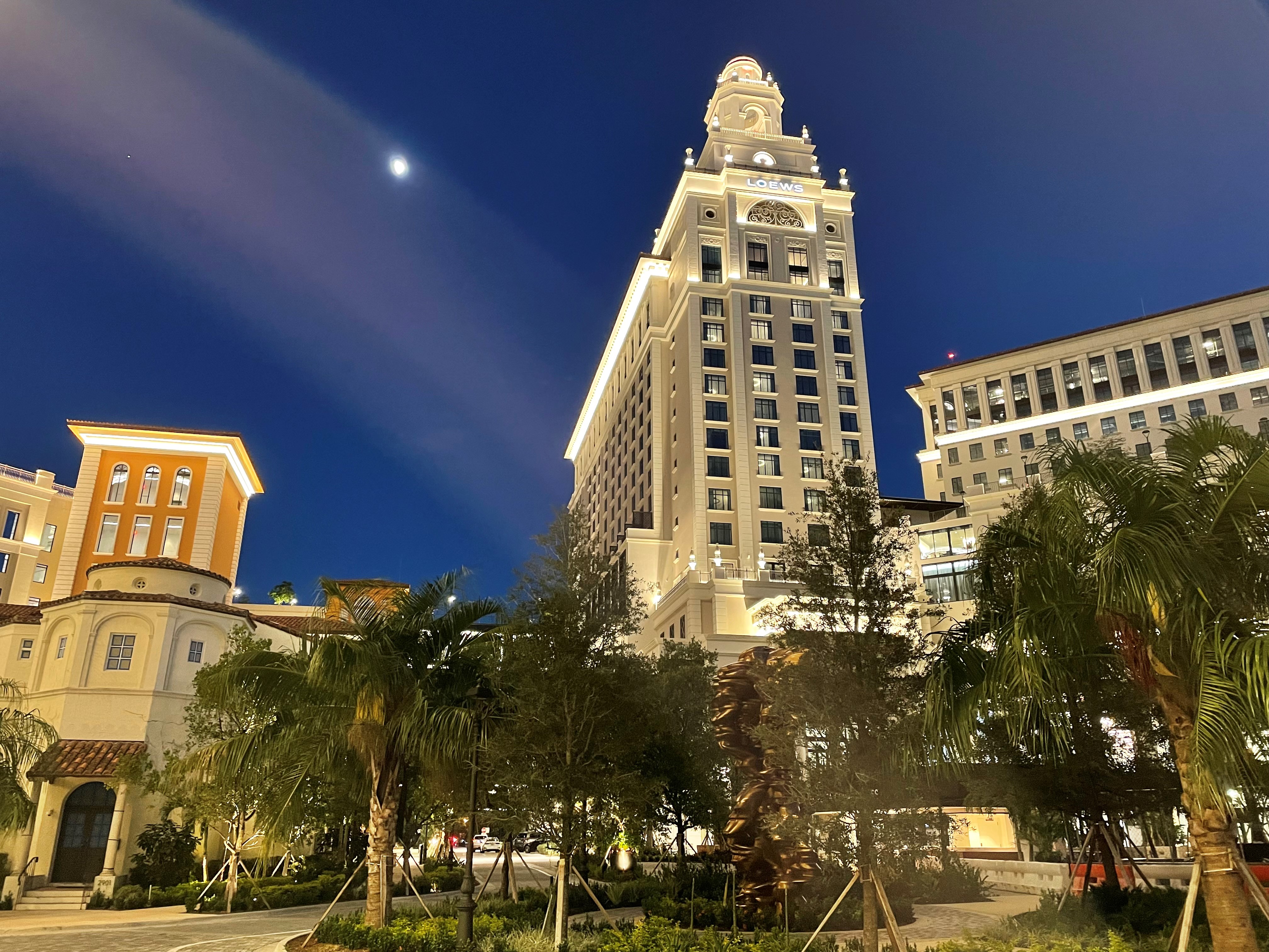 Loews Coral Gables Hotel exterior.