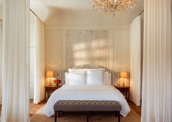 Rosewood Schloss Fuschl guest room.