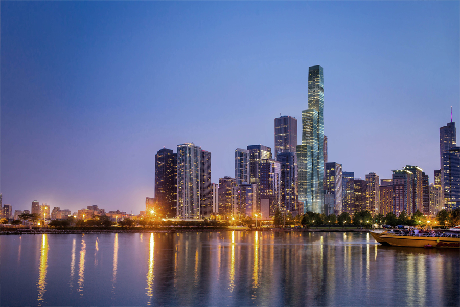 St. Regis Chicago waterfront exterior